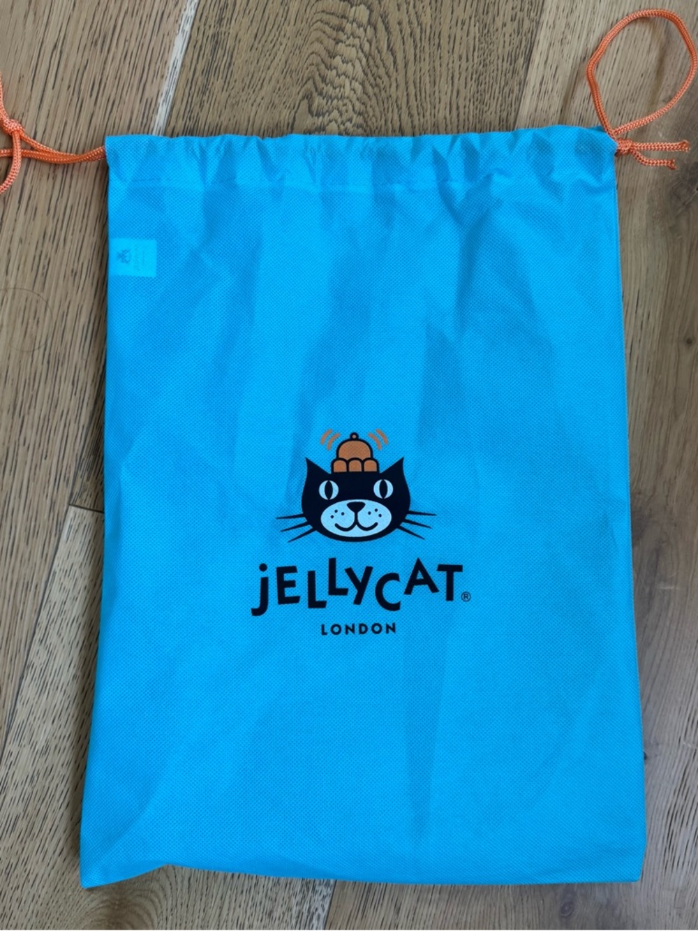 AUTHENTIC JELLYCAT LONDON DRAWSTRING DUST BAG